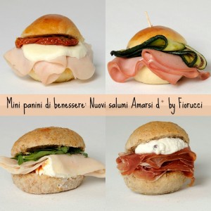 mini panini benessere nuovi salumi amarsi di piu fiorucci