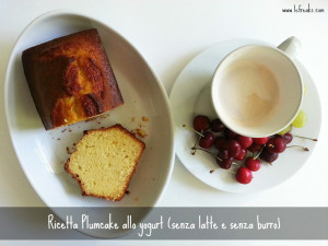 ricetta plumcake allo yogurt senza latte e burro