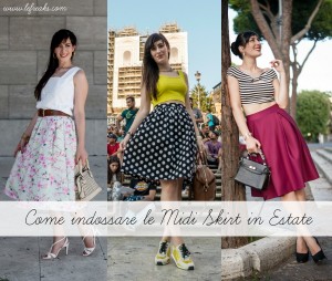 come indossare le midi skirt in estate idee outfit