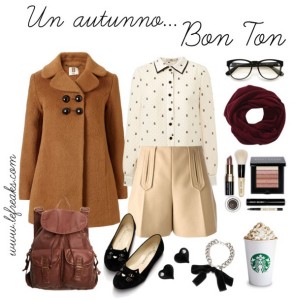 outfit autunno bon ton shorts fashion blog