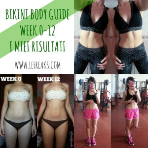 risultati 12 settimane bikiny body guide kayla itsines