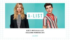 aldo shoes a-list event via del corso roma