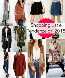 she in lista shopping tendenze moda autunno inverno 2015