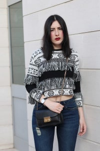 ovs, outfit, skinny jeans, sandali col tacco, frange, primavera 2016, federica orlandi, fashion blogger roma,