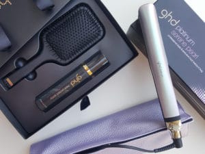 cura capelli recensione piastra ghd platinum spazzola paddle brush heat protect spry