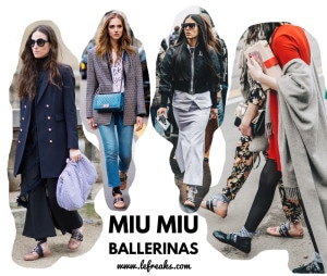 ballerine miu miu