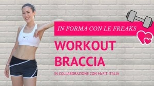 video workout braccia