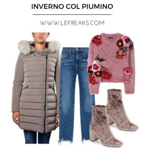 piumino inverno idee outfit abbinamento