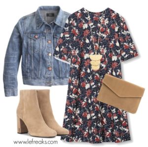 come indossare fantasia floreale outfit primavera