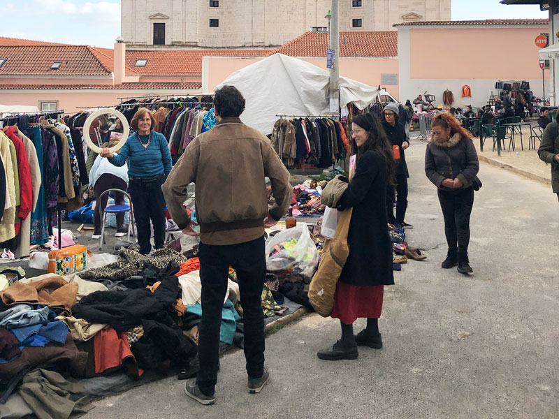 Cosa vedere a Lisbona feira da ladra