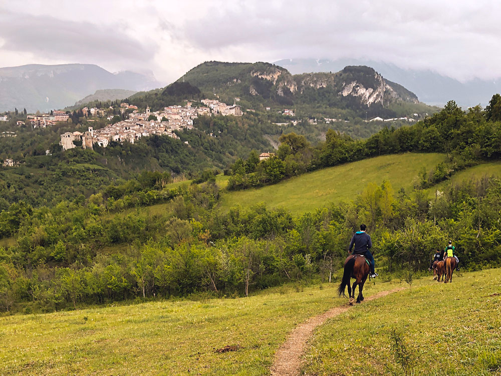 Trekking a cavallo Parco della Majella 