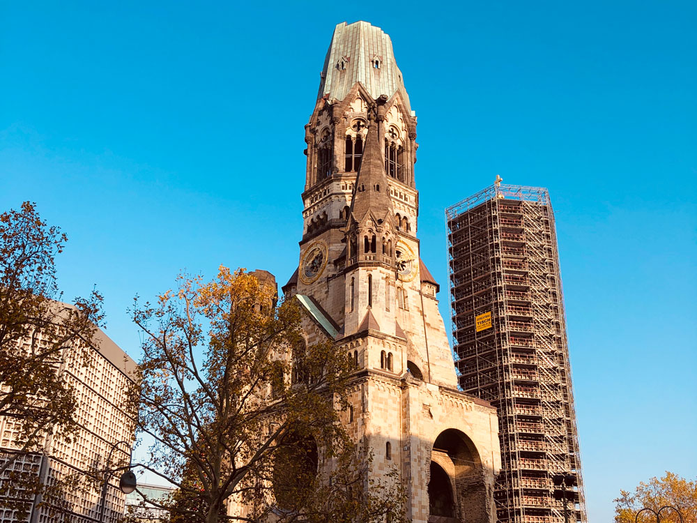 cosa vedere a Berlino Ovest chiesa bombardata